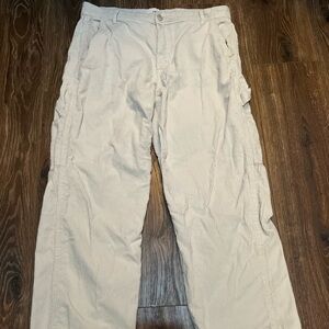 Bone corduroy pants